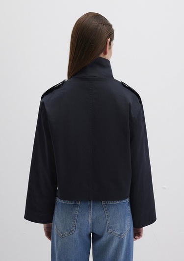  Mavi Lacivert Ceket Oversize / Geniş Kesim 1110708-70497