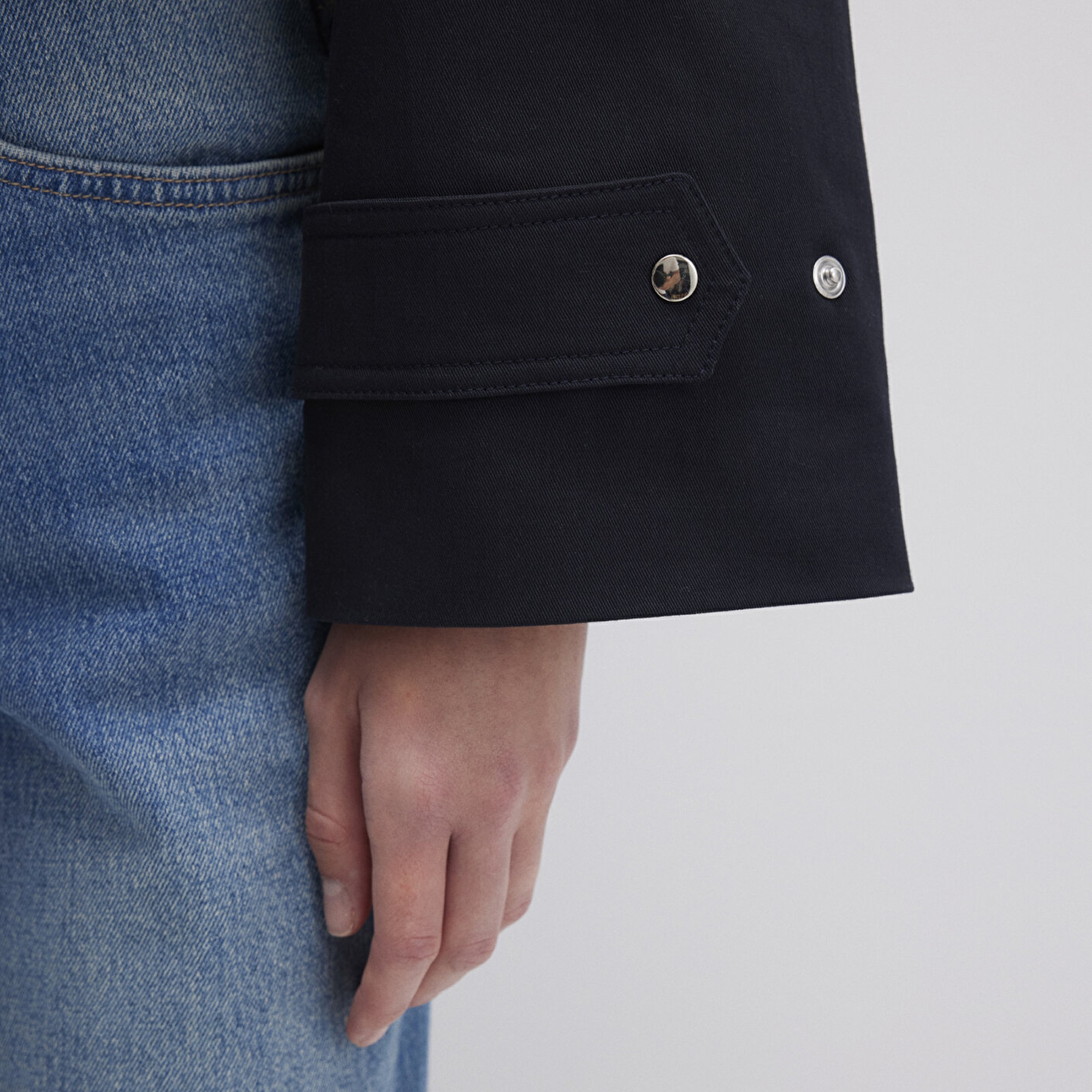 Mavi Lacivert Ceket Oversize / Geniş Kesim 1110708-70497