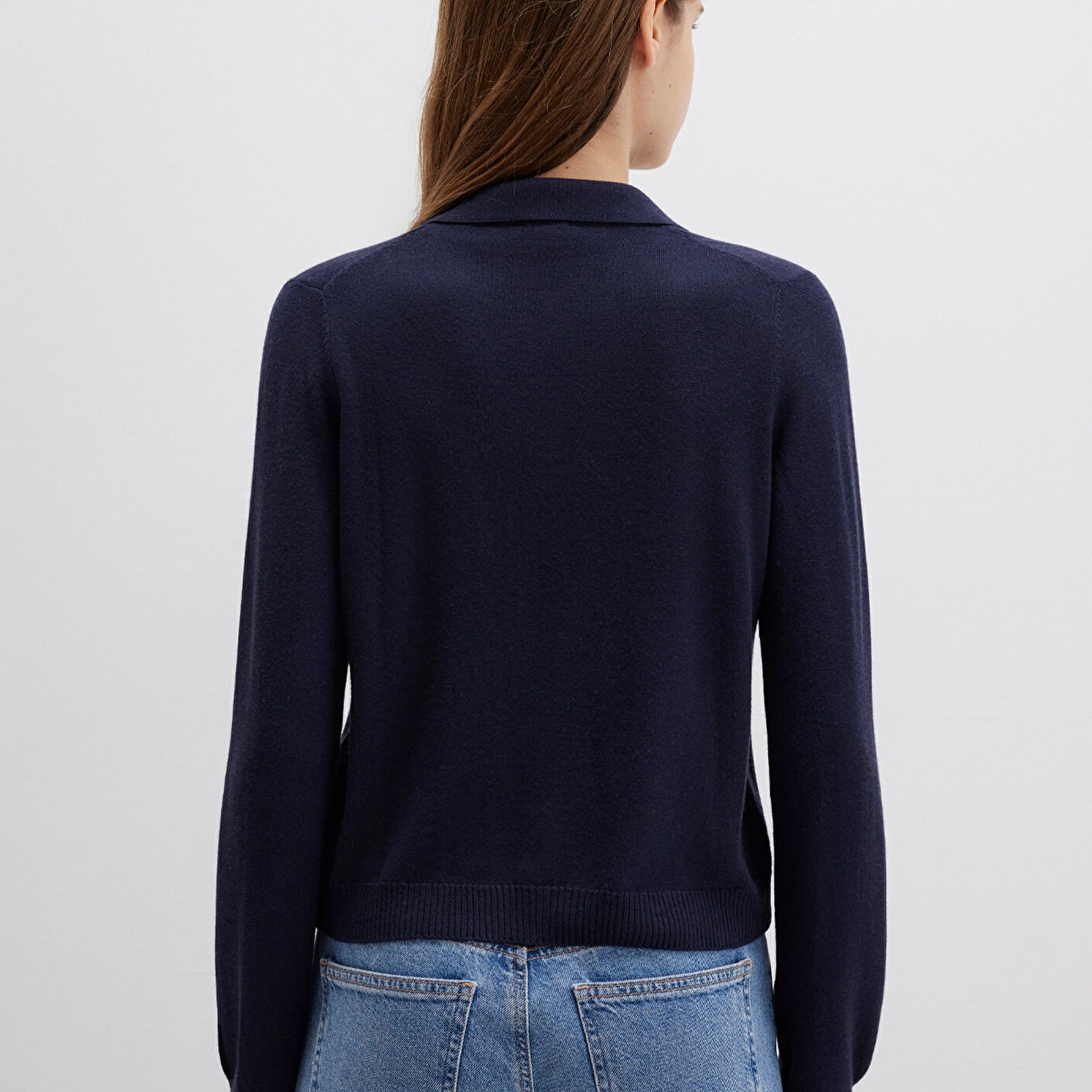 Mavi Lacivert Hırka Slim Fit / Dar Kesim 1710700-89101