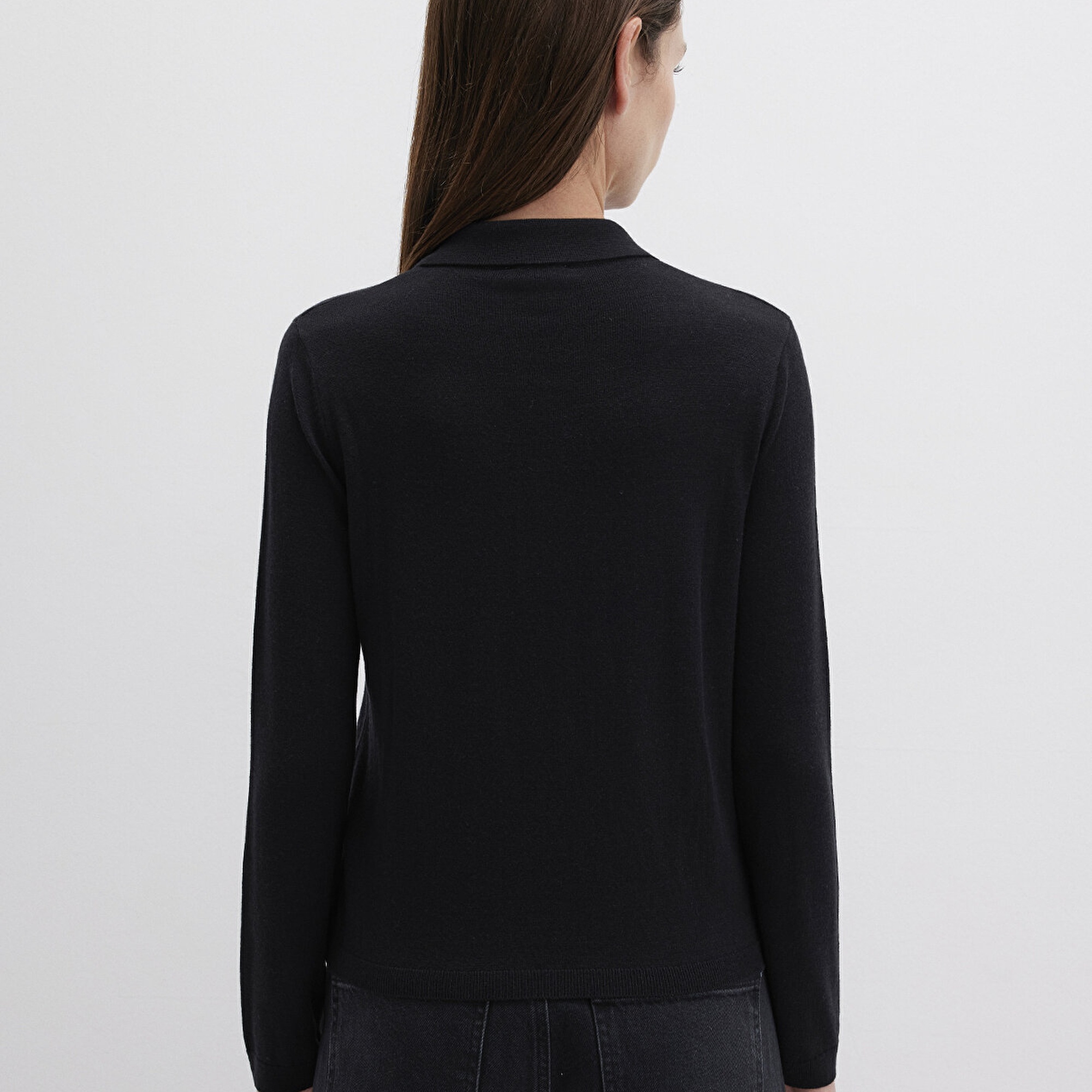 Mavi Siyah Triko Polo 1710712-900