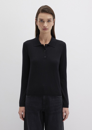  Mavi Siyah Triko Polo 1710712-900