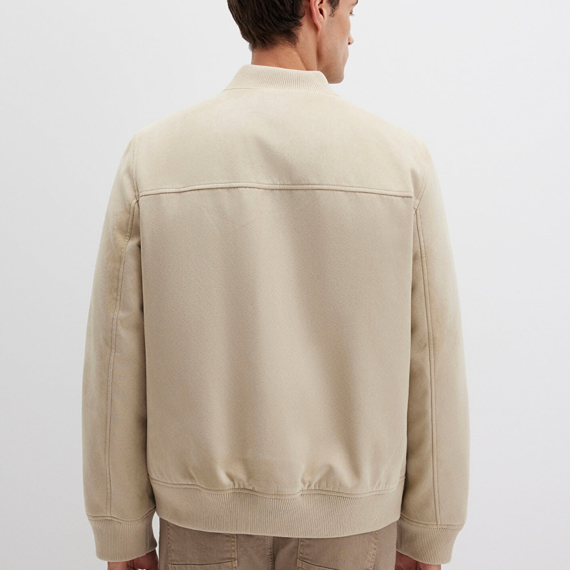 Mavi Kahverengi Suni Deri Ceket Regular Fit / Normal Kesim 0110639-70186