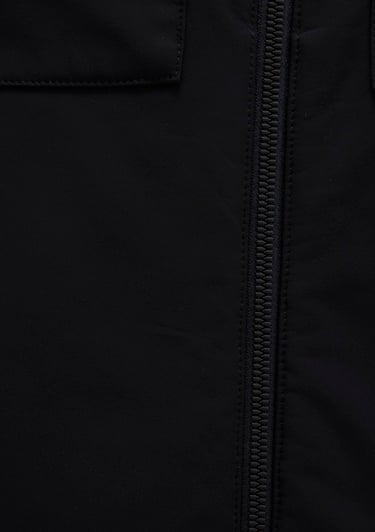  Mavi Cep Detaylı Siyah Ceket Regular Fit / Normal Kesim 0110646-71379