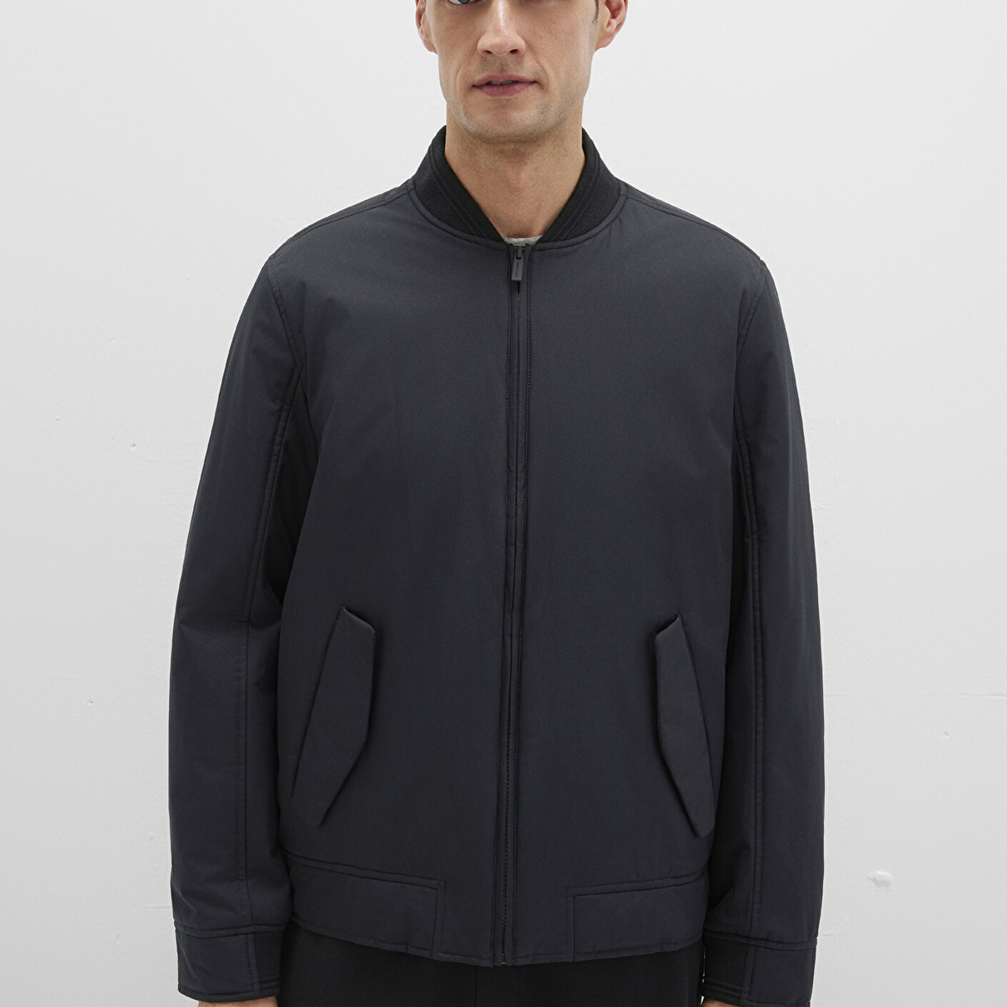 Mavi Siyah Bomber Ceket 0110616-71379