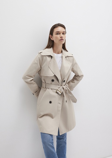  Mavi Gri Trençkot 1110501-70143