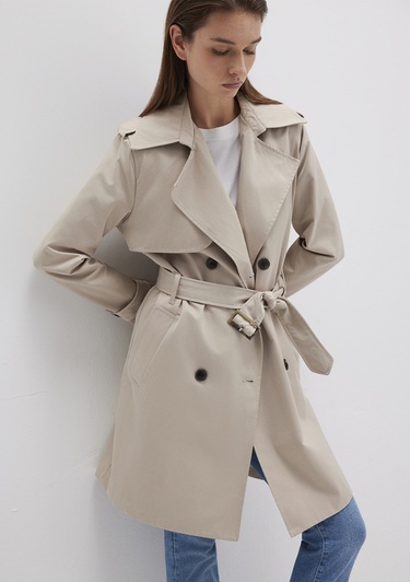  Mavi Gri Trençkot 1110501-70143