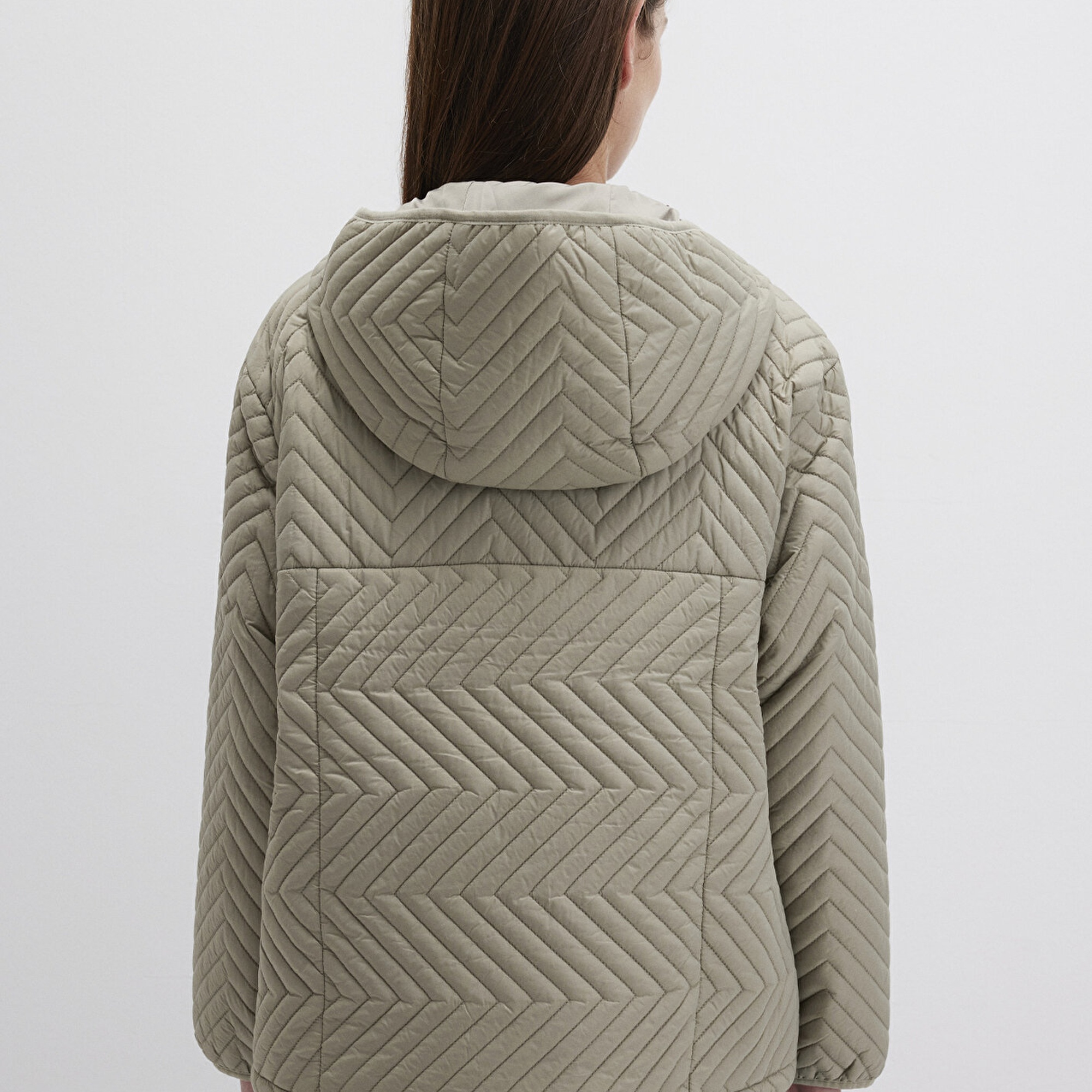 Mavi Kahverengi Ceket Loose Fit / Bol Rahat Kesim 1110460-70354