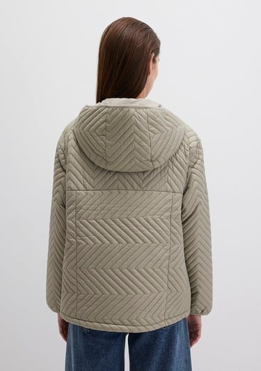  Mavi Kahverengi Ceket Loose Fit / Bol Rahat Kesim 1110460-70354