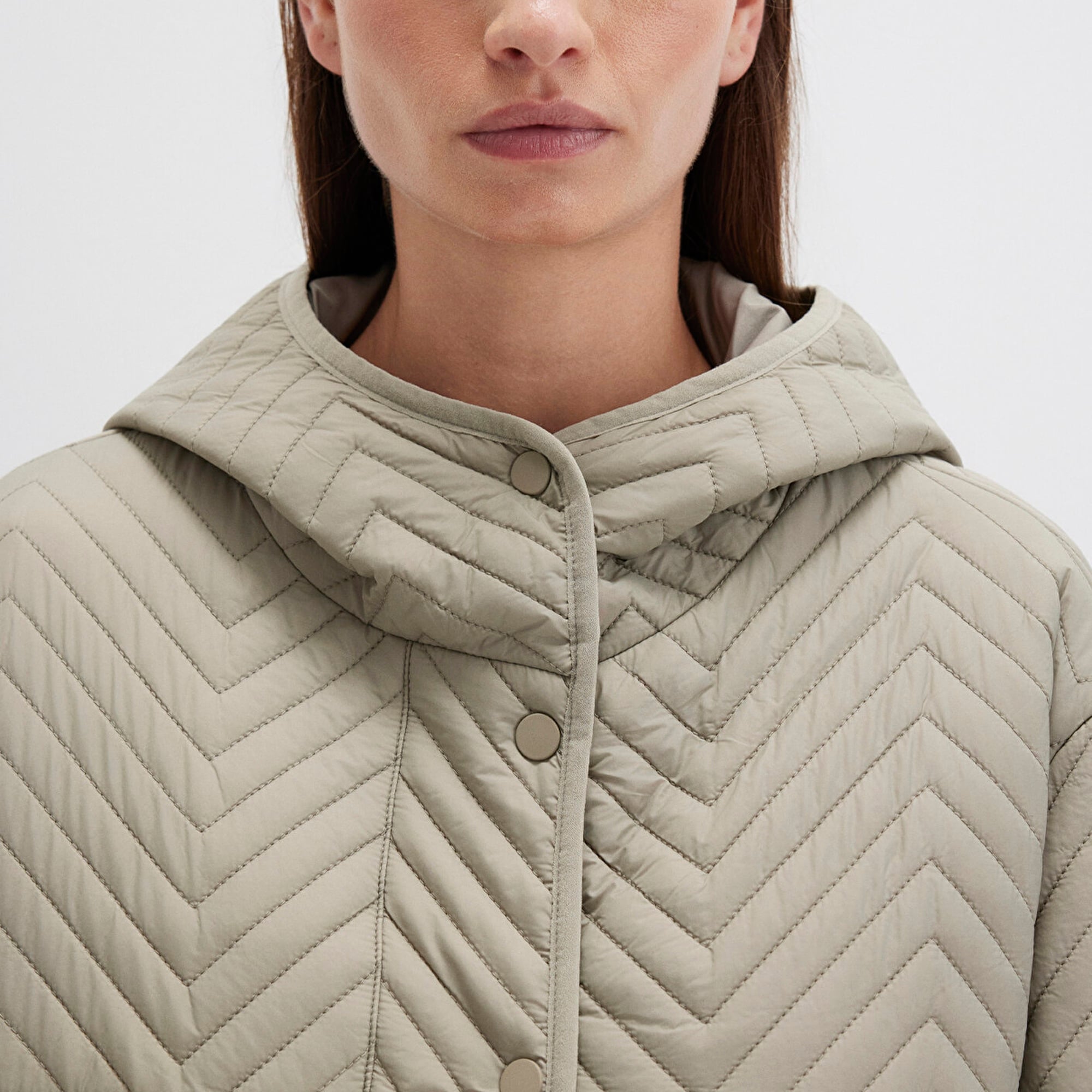 Mavi Kahverengi Ceket Loose Fit / Bol Rahat Kesim 1110460-70354