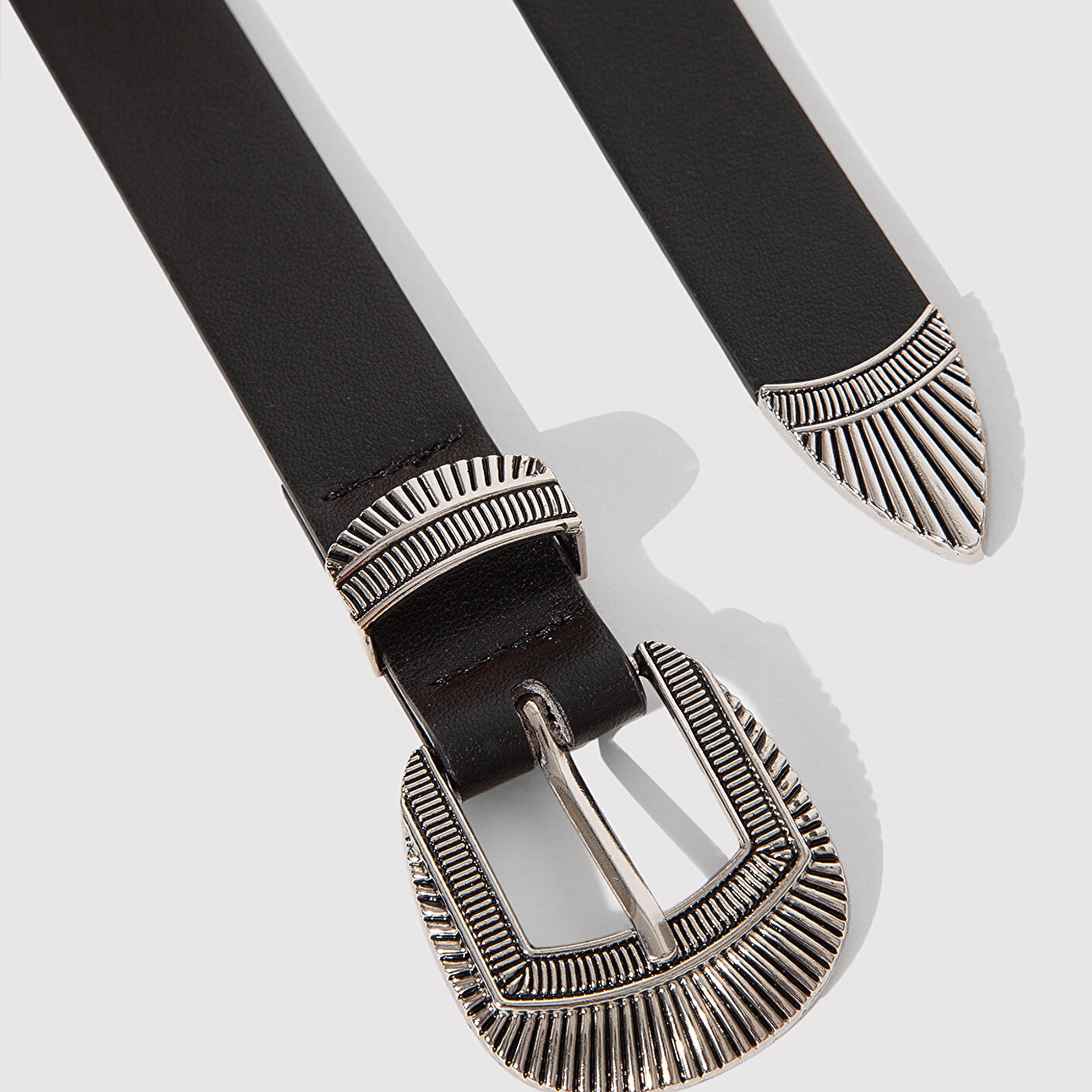 Mavi Siyah Suni Deri Kemer 1913652-900