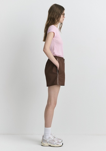  Mavi Kahverengi Şort 1410229-70242