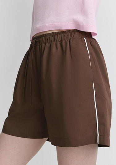  Mavi Kahverengi Şort 1410229-70242