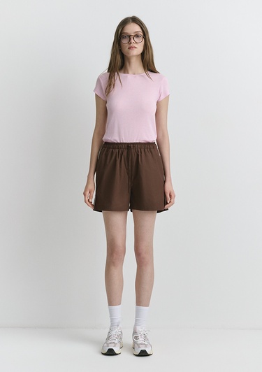  Mavi Kahverengi Şort 1410229-70242