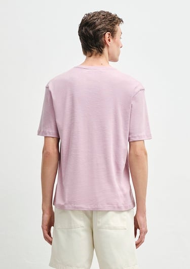  Mavi Pembe Basic Tişört Regular Fit / Normal Kesim 0612944-71068