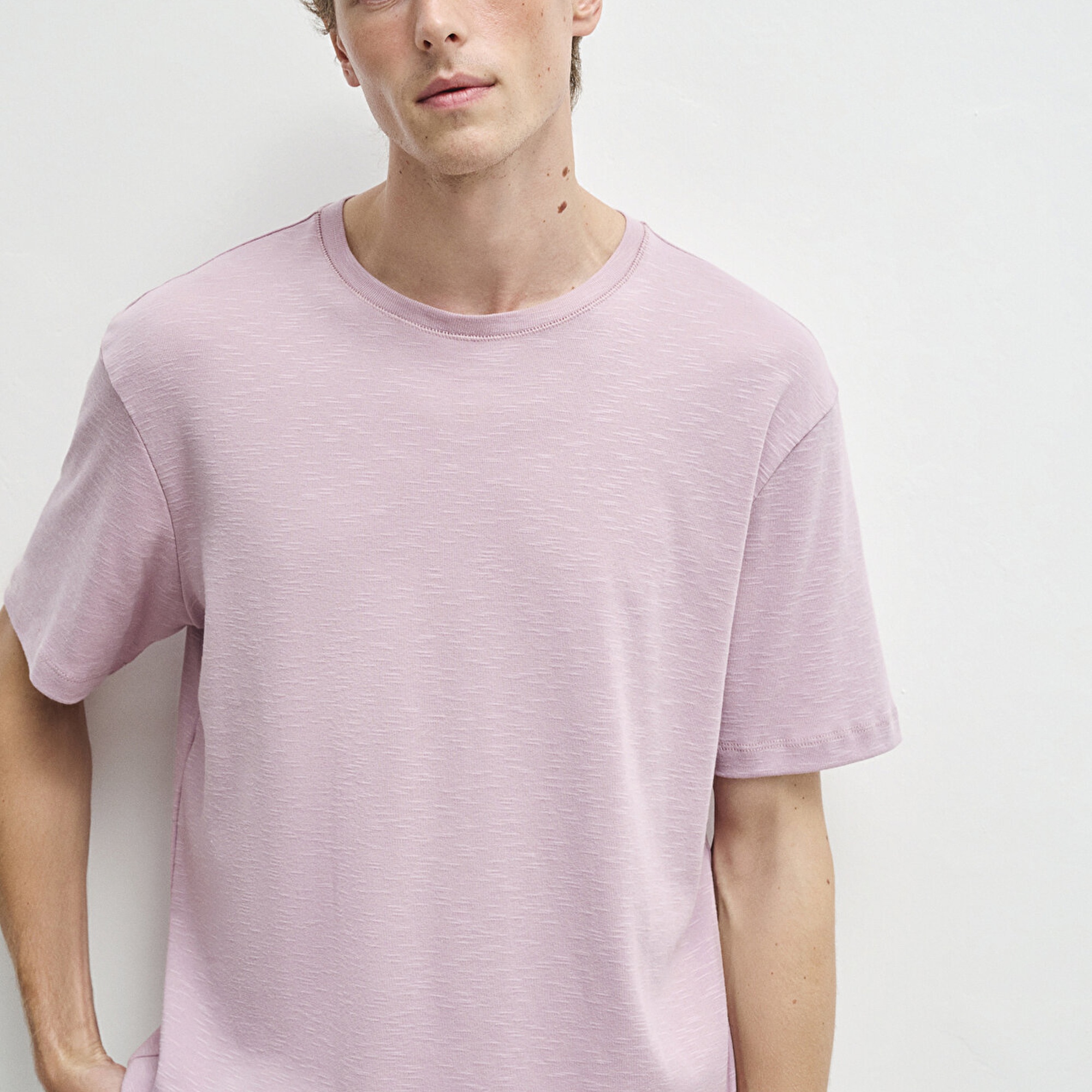 Mavi Pembe Basic Tişört Regular Fit / Normal Kesim 0612944-71068