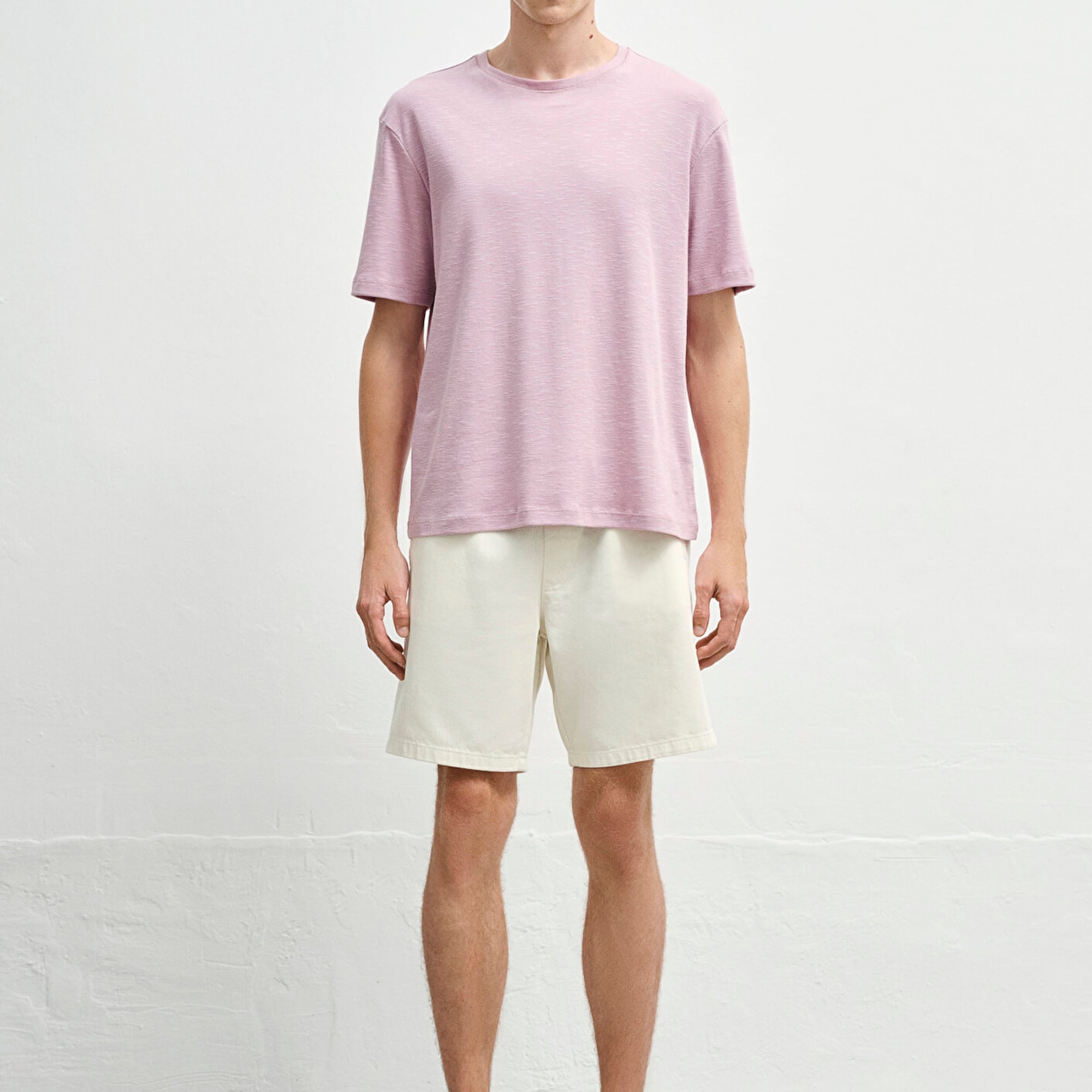 Mavi Pembe Basic Tişört Regular Fit / Normal Kesim 0612944-71068