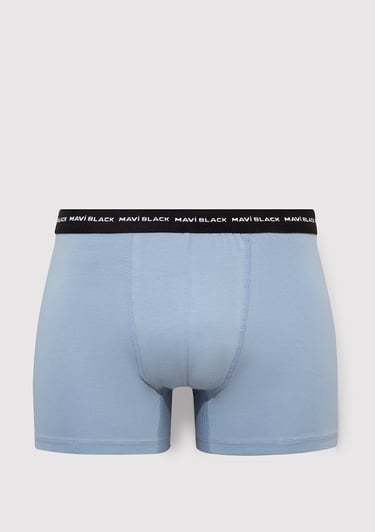  Mavi 3lü Basic Boxer 0911987-900