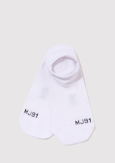  Mavi Beyaz Babet Çorap 0911957-620