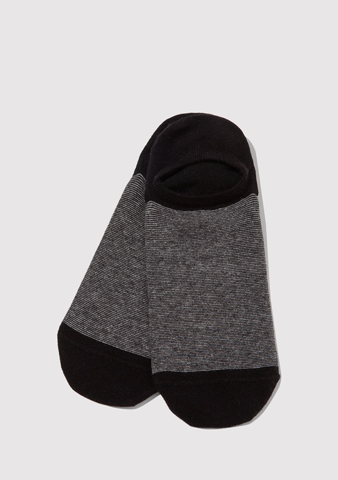  Mavi Siyah Babet Çorap 0911958-900