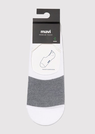  Mavi Beyaz Babet Çorap 0911399-620