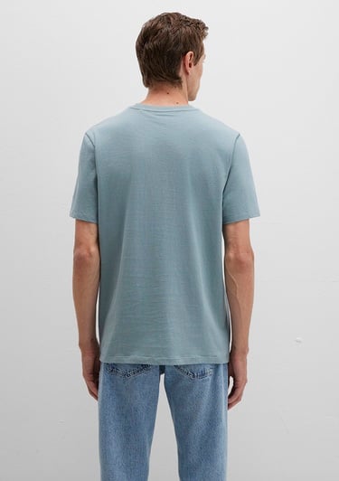  Mavi Mavi Logo Baskılı Mavi Tişört Regular Fit / Normal Kesim 0612936-70118