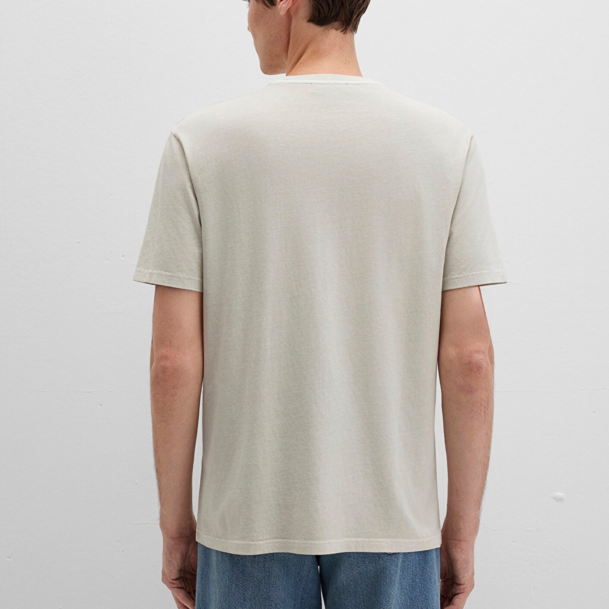 Mavi Mavi Baskılı Bej Tişört Loose Fit / Bol Rahat Kesim 0612933-70134