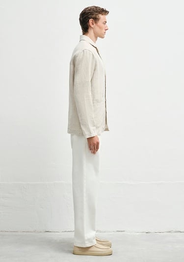  Mavi Ekru Keten Blazer  0110713-70144