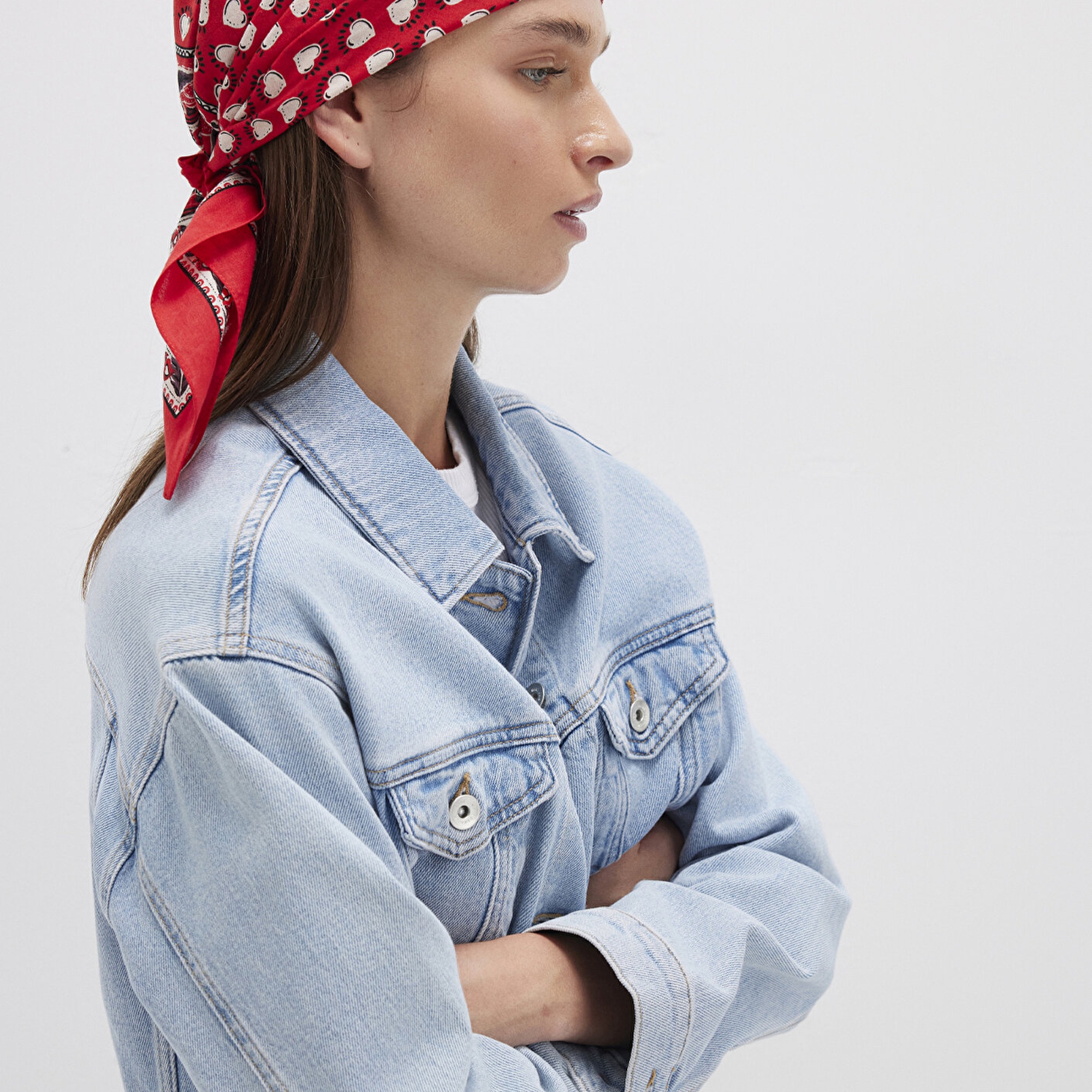 Mavi Kırmızı Bandana 1913411-86417