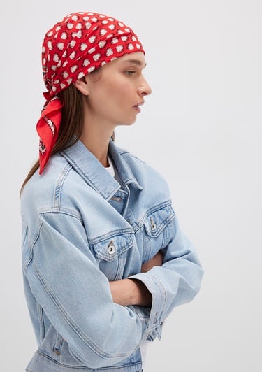  Mavi Kırmızı Bandana 1913411-86417