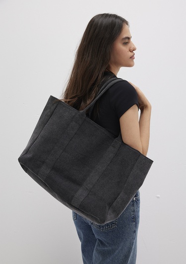  Mavi Antrasit Omuz Çantası 1913493-26868