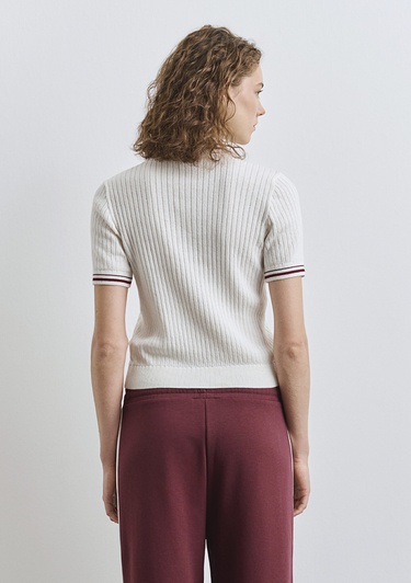  Mavi Ekru Triko Polo 1710697-70057