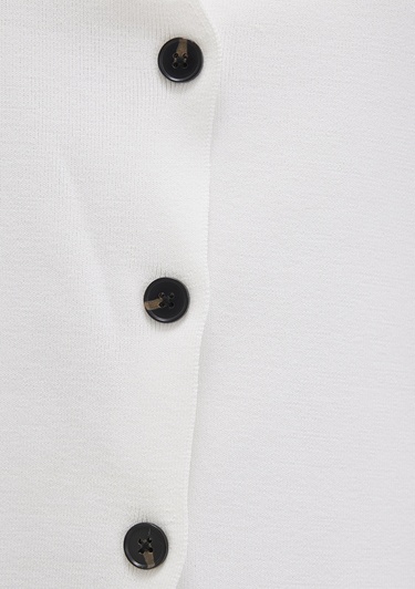  Mavi Beyaz Triko Yelek Regular Fit / Normal Kesim 1710694-620