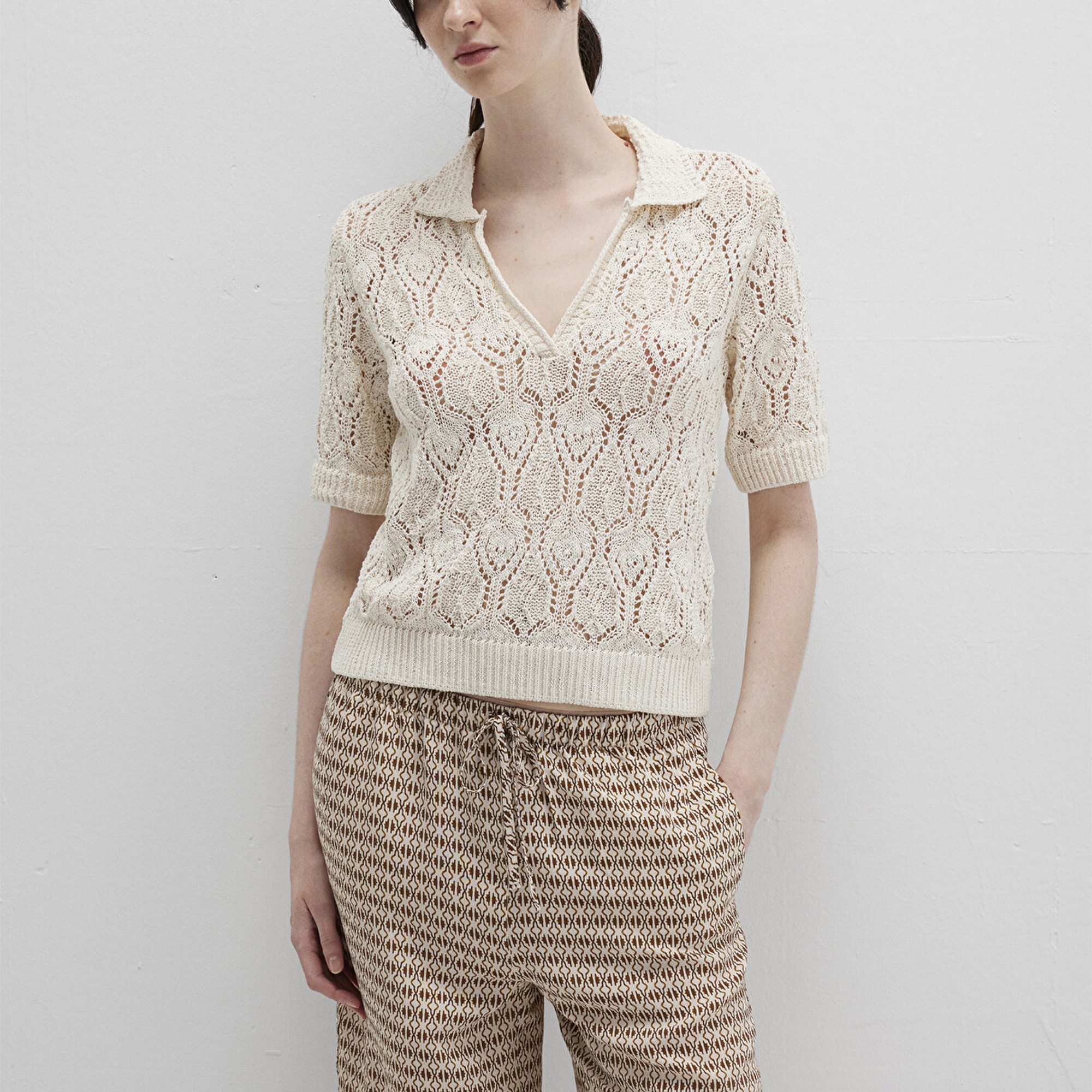 Mavi Ekru Triko Polo 1710680-82127