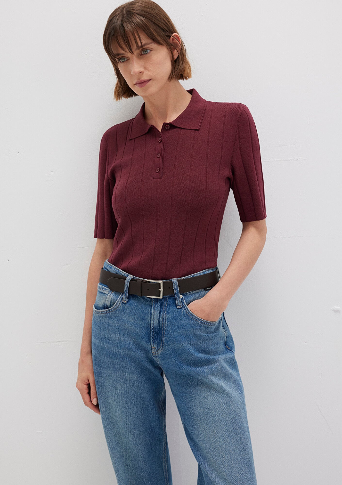  Mavi Bordo Triko Polo 1710682-70415