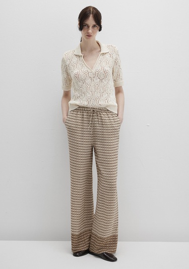  Mavi Ekru Triko Polo 1710680-82127