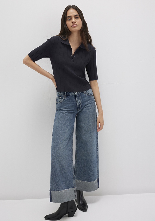  Mavi Lacivert Triko Polo 1710682-89101