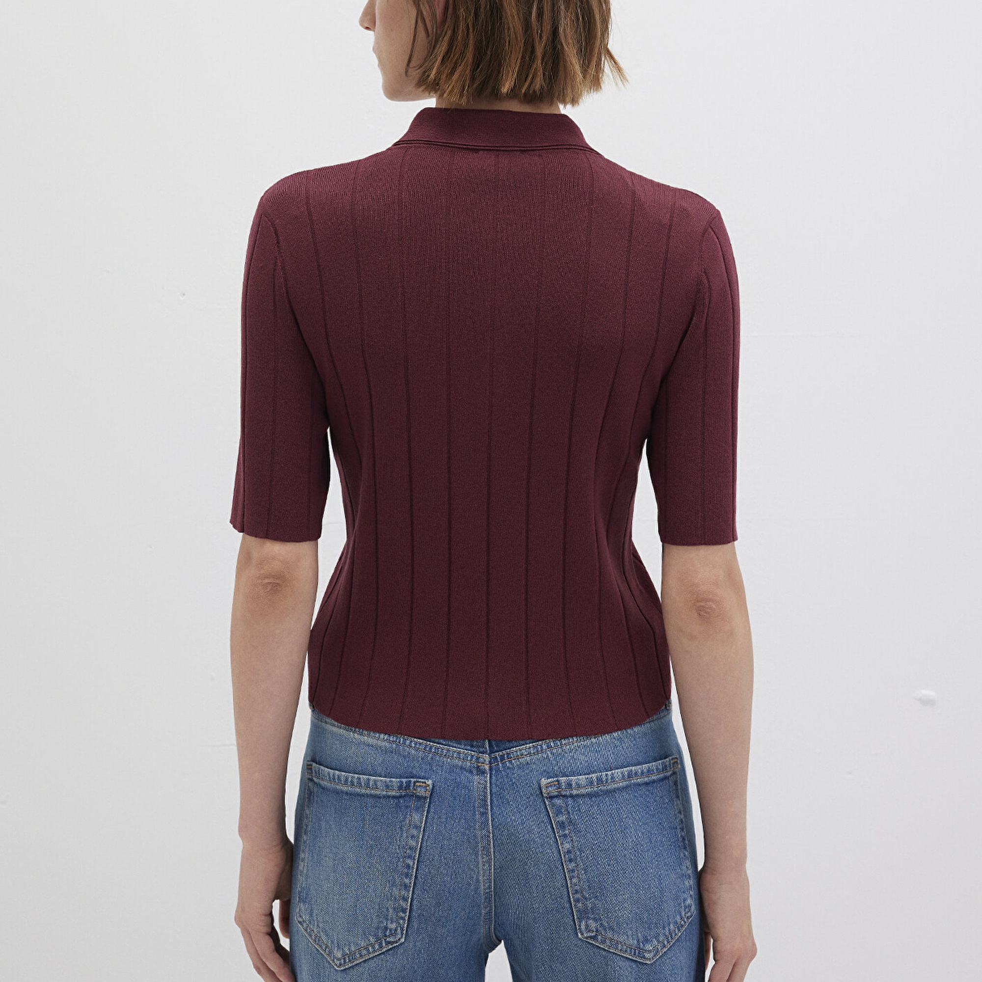 Mavi Bordo Triko Polo 1710682-70415