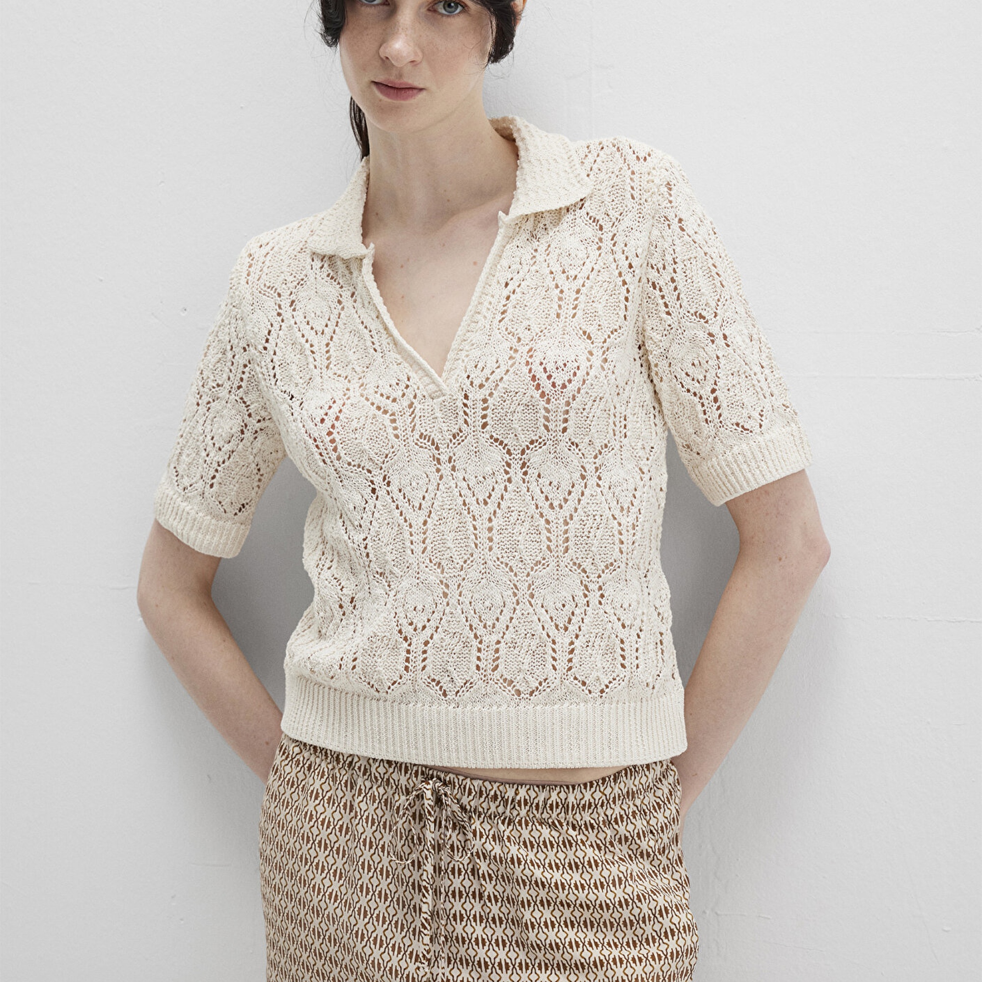 Mavi Ekru Triko Polo 1710680-82127