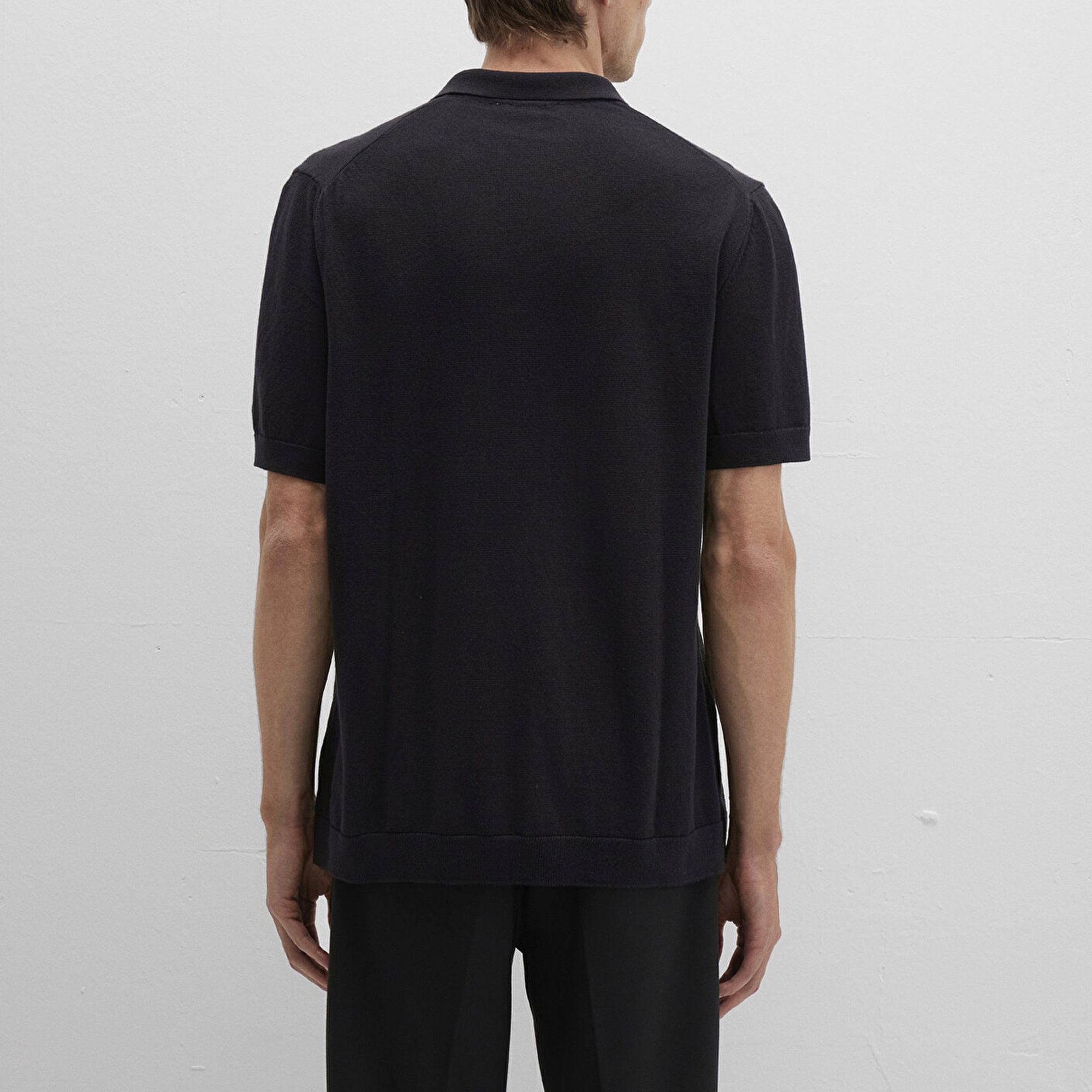 Mavi Siyah Triko Polo 0710327-900