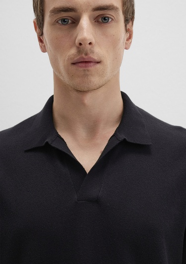  Mavi Siyah Triko Polo 0710327-900