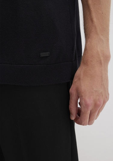  Mavi Siyah Triko Polo 0710327-900