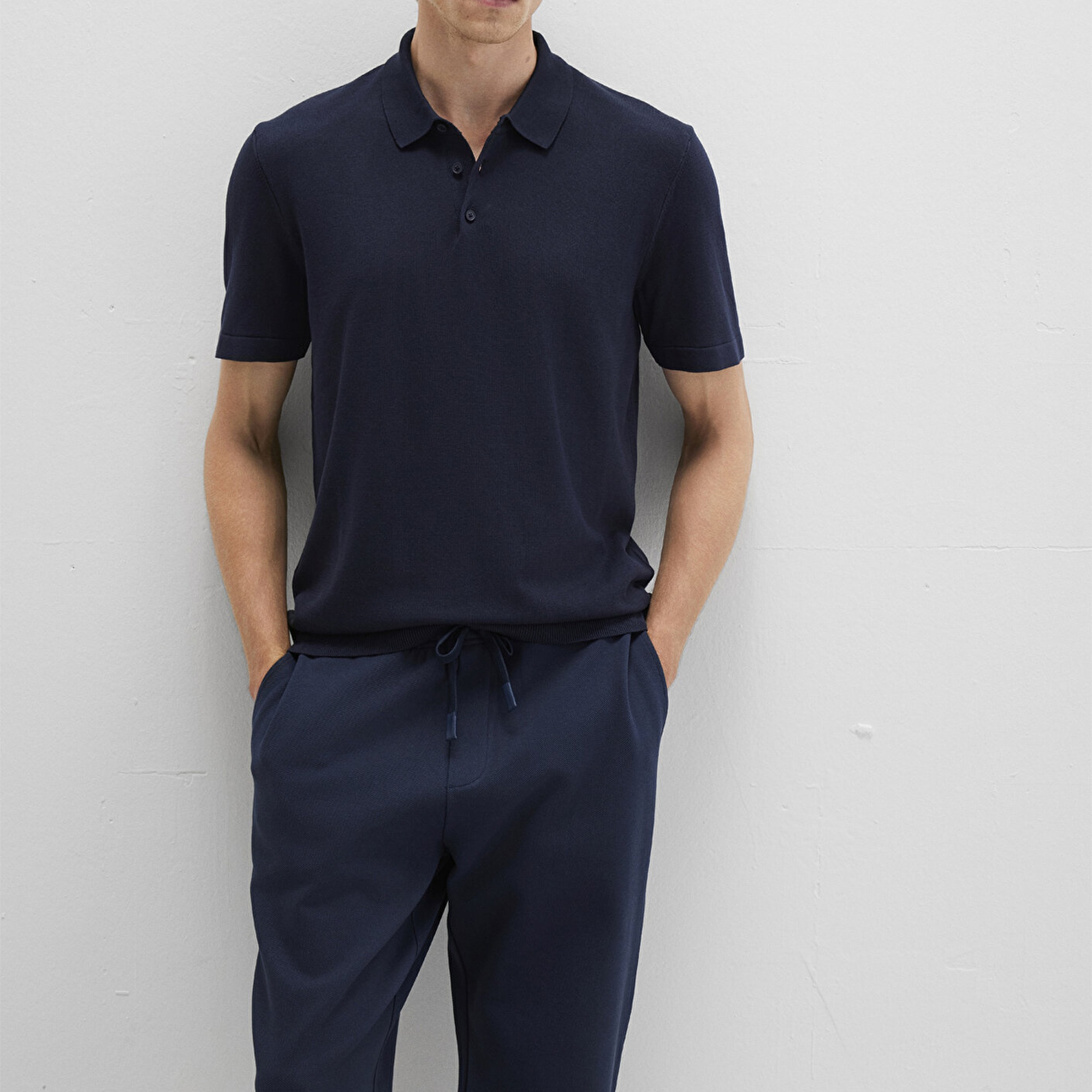 Mavi Lacivert Triko Polo 0710249-70490