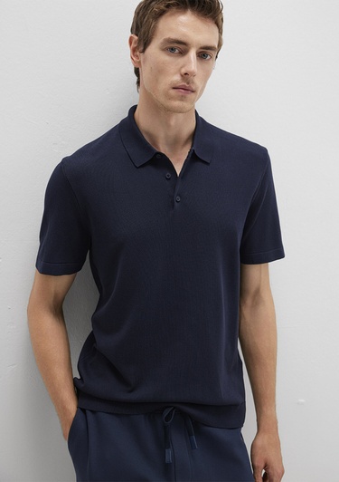  Mavi Lacivert Triko Polo 0710249-70490