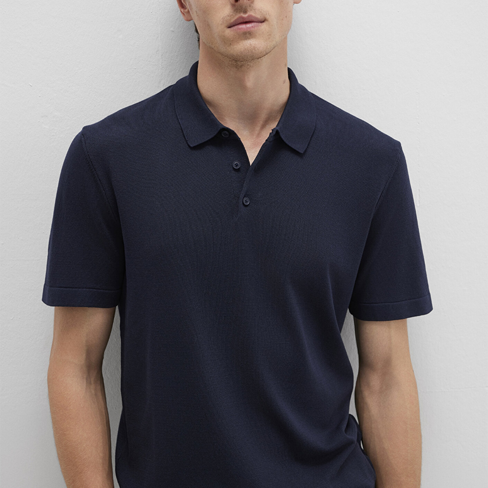 Mavi Lacivert Triko Polo 0710249-70490