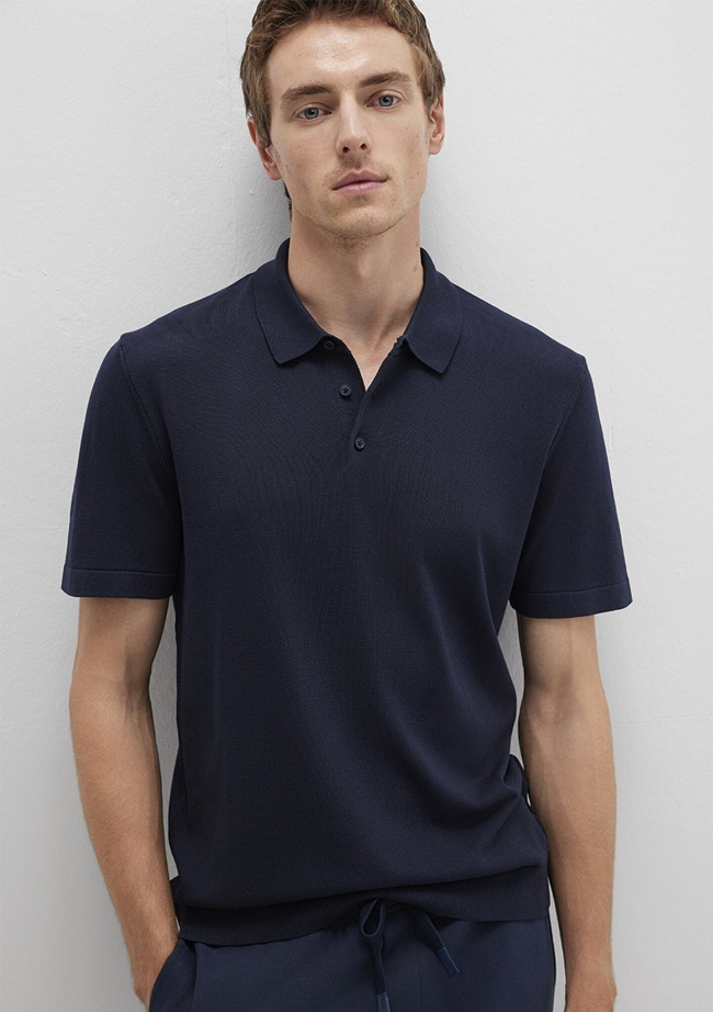  Mavi Lacivert Triko Polo 0710249-70490