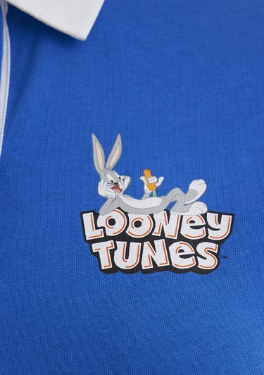  Mavi Bugs Bunny Baskılı Lacivert Tişört Regular Fit / Normal Kesim 1613355-81330