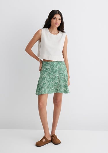  Mavi Yeşil Etek 1310441-90791