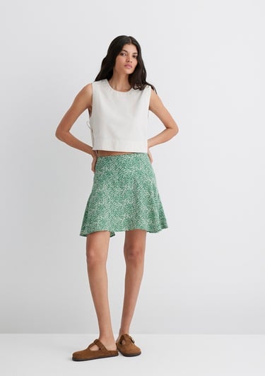  Mavi Yeşil Etek 1310441-90791