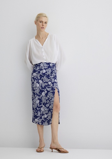  Mavi Lacivert Etek 1310511-90789