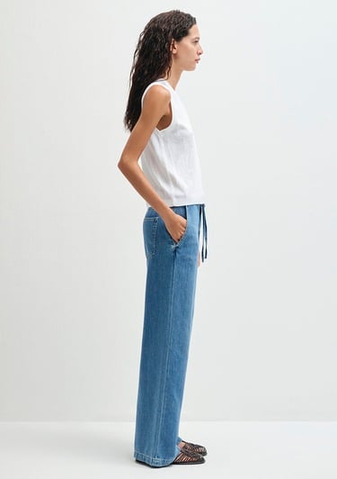  Mavi Liny Akdeniz Açık Mavi Jean Pantolon 1012638-90364